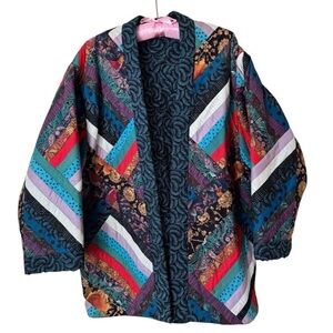 Handmade Patchwork Quilt Jacket